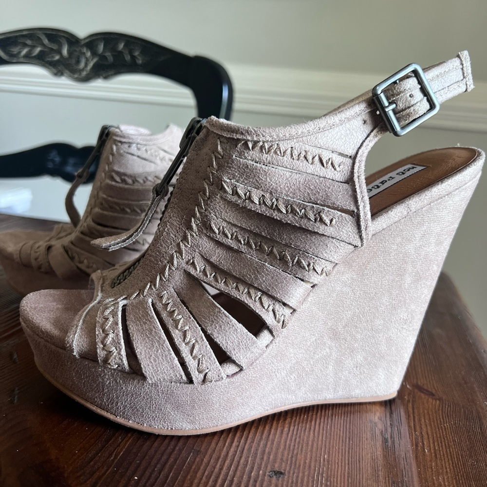 Not Rated wedge sandal.  Brand new no box or tags.